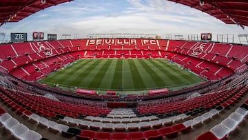 El Sánchez Pizjuán acoge el derbi.