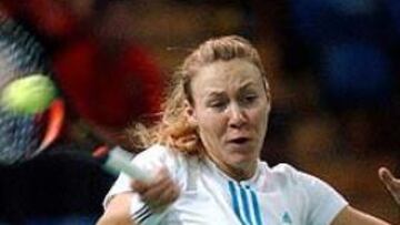 <b>CAMPEONA.</b> El empuje de Sharapova no fue suficiente para derrotar a Alicia Molik.