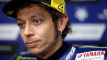 Valentino Rossi es optimista en Francia.