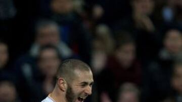Benzema iguala su mejor inicio con el Madrid y caza a Ronaldo