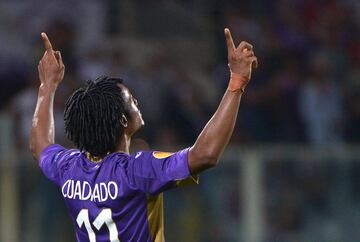 En febrero de 2015, Chelsea le pagó 31 millones de euros a Fiorentina por el fichaje de Juan Guillermo Cuadrado.