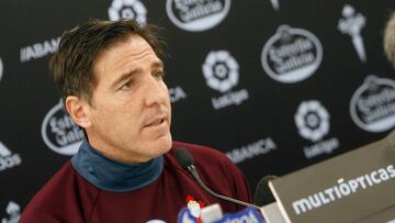 Berizzo: "Necesitamos ganar para seguir ascendiendo en la tabla"