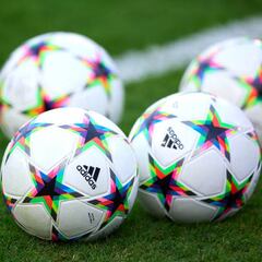 What happens if teams are level on points in the Champions League group stage and what criteria is used?