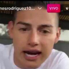 La inconformidad de James por no estar en Copa América