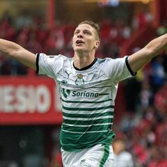 Toluca - Santos (1-1): Resumen del partido y goles