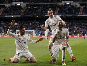 El 31 de marzo de 2019 marcó el gol que supuso el 3-2.