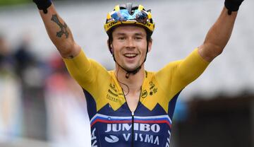 Primoz Roglic es el líder del ranking UCI