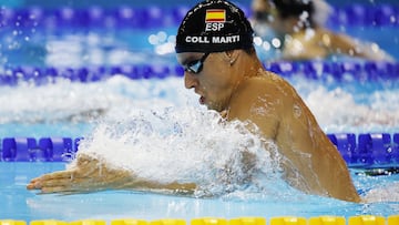 Coll flirtea con el oro y hasta el récord mundial, y acaba séptimo