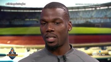 Mathias Pogba, en El Chiringuito de Jugones.