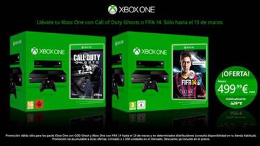 Microsoft lanza un pack de Xbox One y CoD: Ghosts