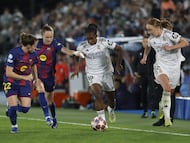 25/03/26 PARTIDO FUTBOL FEMENINO CUARTOS IDA
WOMENS CHAMPIONS LEAGUE
REAL MADRID - BARCELONA