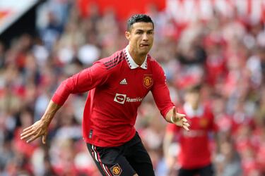 Cristiano plays for United before making early Old Trafford exit
