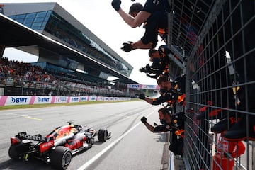 El triunfo de Max Verstappen en imágenes