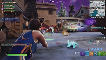 Eliminamos a un jugador enemigo con una pistola