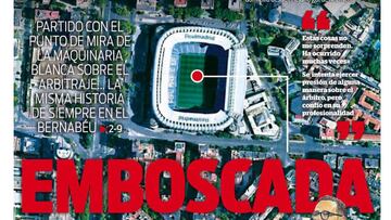 La prensa de Valencia acusa al Madrid de presionar al árbitro