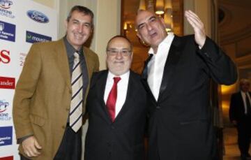 Antonio Mérida, Alfredo Relaño y Germán Pose
