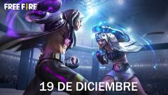 Códigos Free Fire de hoy 19 de diciembre de 2021; todas las recompensas gratis
