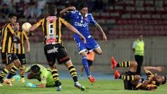 Cristián Suárez juega un partido oficial después de 146 días