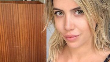 Wanda Nara triunfa en Instagram hasta echándose la siesta
