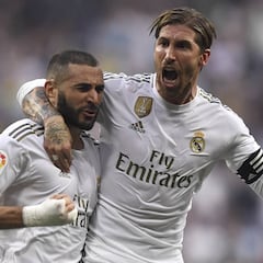 Ramos y Benzema, de récord