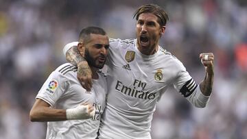 Ramos y Benzema, de r&eacute;cord en Champions.