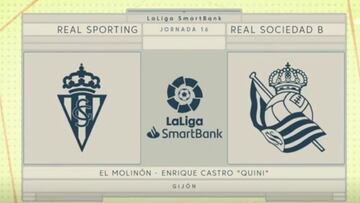 Resumen y gol del Sporting vs. Real Sociedad B de LaLiga SmartBank