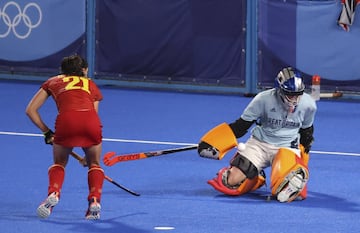 La Selección femenina de hockey pierde en los shootouts ante Gran Bretaña después de un gran partido, igualado, y queda eliminada en los cuartos de final.