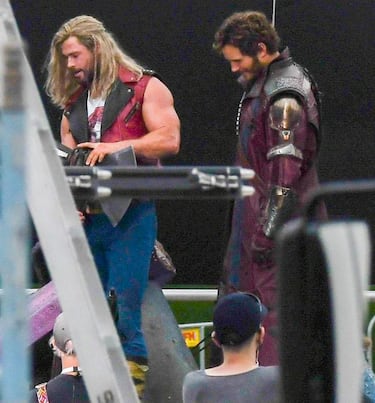 Primeras fotos del rodaje de Thor Love and Thunder con Thor y los Guardianes de la Galaxia