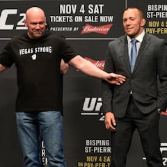 Bisping mide el retorno de la leyenda St-Pierre en Nueva York