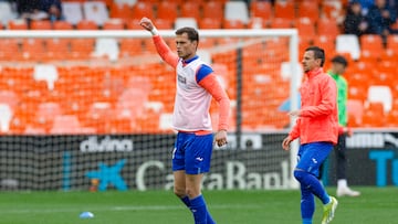 09/03/24 PARTIDO PRIMERA DIVISION
VALENCIA CF - GETAFE CF 
CALENTAMIENTO LATASA