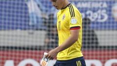 James terminó de capitán tras la salida de Falcao