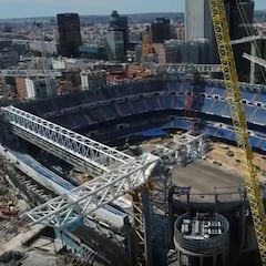Desde el día 1 hasta hoy: el espectacular vídeo de cómo ha ido cambiando el Bernabéu