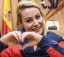 Lydia Valentín lidera a España en el Europeo de Halterofilia
