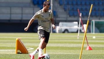 Hazard: “I feel very good to be back on the pitch with my team mates"