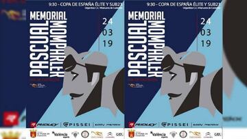 Cartel del Memorial Pascal Momparler.