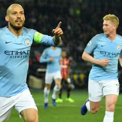 El City ya es líder tras ganar al Shakhtar con un gran Silva