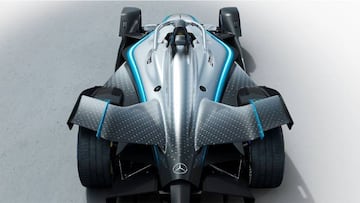 El Mercedes-Benz EQ Silver Arrow 01 de la Fórmula E.