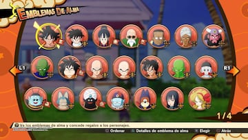 Emblemas del Alma en Dragon Ball Z: Kakarot, cómo conseguir todos