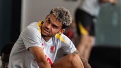 Luis Díaz, entre los convocados para la gira del Liverpool en Asia