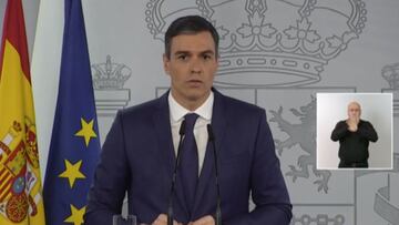 Pedro Sánchez: "Queremos que el 9 de mayo sea el punto final del estado de alarma"