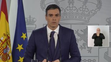 Pedro Sánchez: "Queremos que el 9 de mayo sea el punto final del estado de alarma"