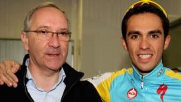 Martinelli con Contador