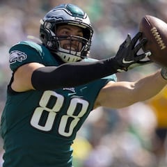 Dallas Goedert acuerda una extensión contractual con los Philadelphia Eagles