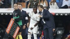 El debut de Vinicius en imágenes