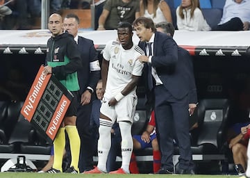 El debut de Vinicius en imágenes