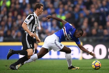 Duván Zapata figurón ante la Juve