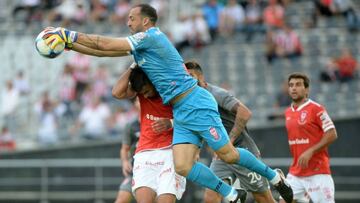 Marcos Díaz es duda para el Clásico ante San Lorenzo