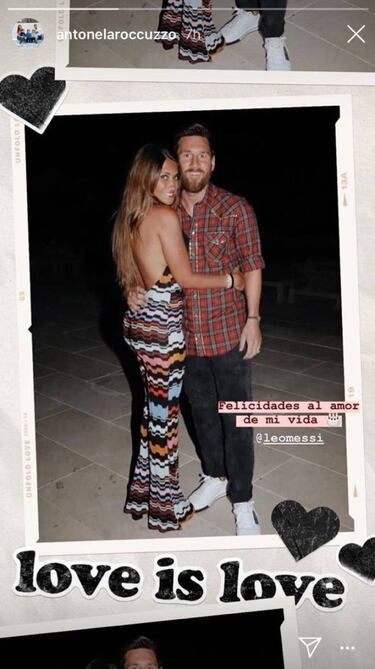 "Felicidades al amor de mi vida": el saludo de Anto Roccuzzo a Leo Messi por su cumpleaños