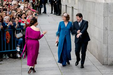 El presidente de la Junta de Castilla y León, Alfonso Fernández Mañueco, a su llegada a la boda.