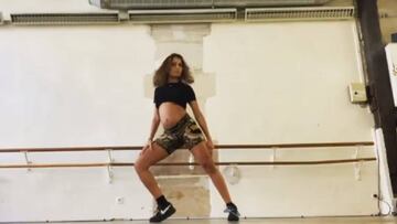 Hiba Abouk arrasa bailando embarazada al ritmo de Beyoncé